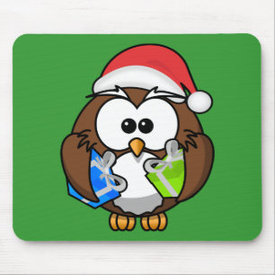 TAPIS DE SOURIS PÈRE NOËL OWL