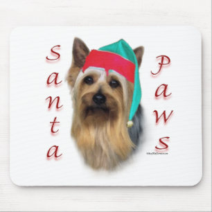 Tapis De Souris Père Noël Paws Silky Terrier