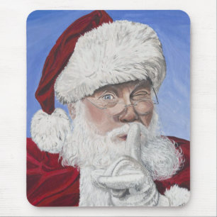 Tapis De Souris Père Noël secret