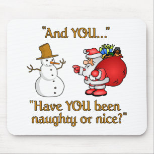 Tapis De Souris Père Noël & Snowman mousepad