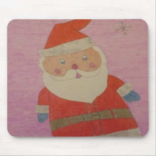 Tapis De Souris Père Noël vintage