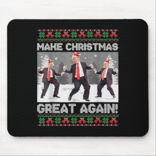 Tapis De Souris Père Trump Danse Rendez Noël Encore Plus Grand De