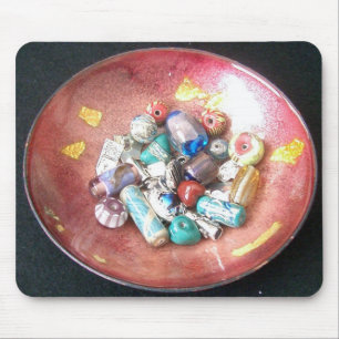Tapis De Souris Perles en verre artisanales