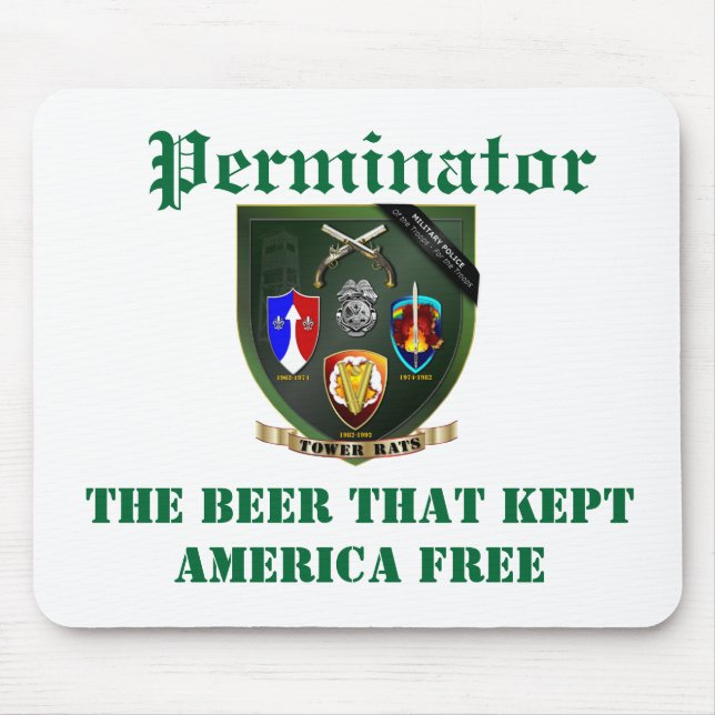 Tapis De Souris Perminateur Mousepad (Devant)