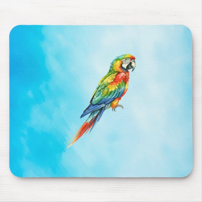 Tapis De Souris Perroquet (Devant)