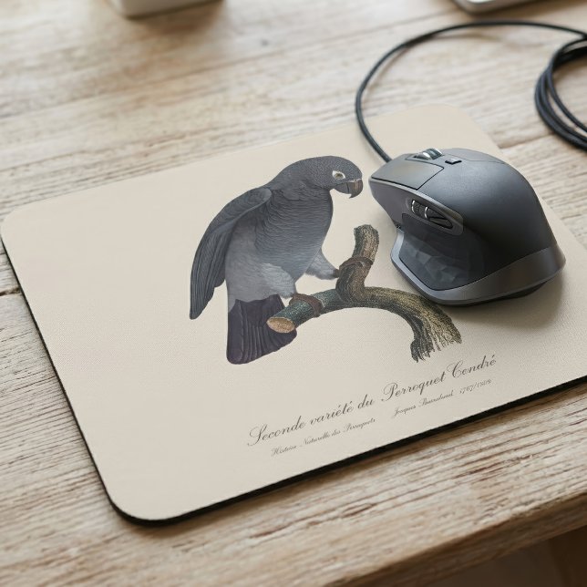 Tapis De Souris Perroquet gris Timneh, Psittacus Timneh (Timneh African Grey Parrot, Psittacus Timneh. Mouse Pad)