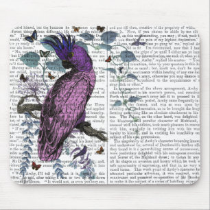 Tapis De Souris Perroquet rose