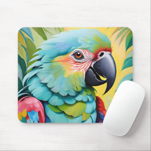 Tapis De Souris Perroquet tropical mignon