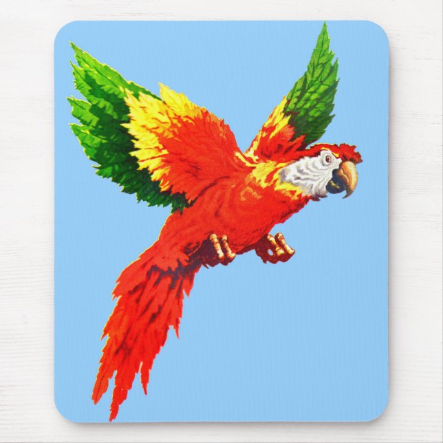 Tapis De Souris perroquet volant (Devant)