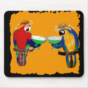 Tapis De Souris Perroquets ivres