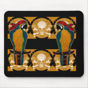 Tapis De Souris Perroquets Pirates