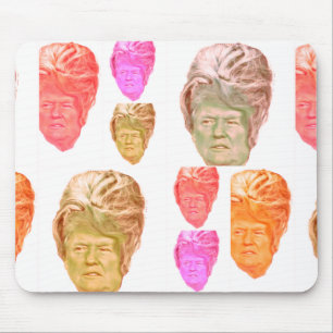 Tapis De Souris Perruque drôle Mousepad de ruche de Donald Trump