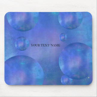 Tapis De Souris Personalized Galaxy Nebula Mouse Pad - Custom Name