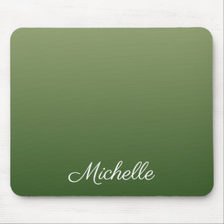 Tapis De Souris Personalized green