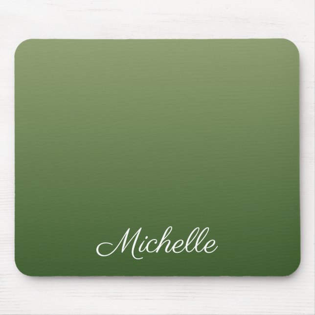 Tapis De Souris Personalized green (Devant)