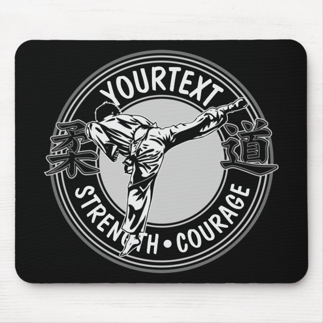Tapis De Souris Personalized Martial Arts JUDO Japan Combat Sport (Devant)