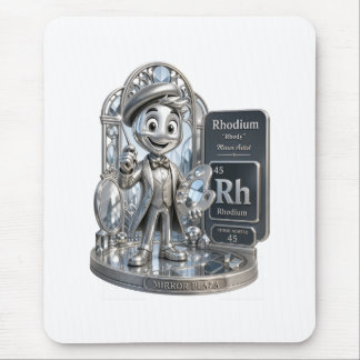 Tapis De Souris Personnage Rhodium de l'univers ATOMIVRA™