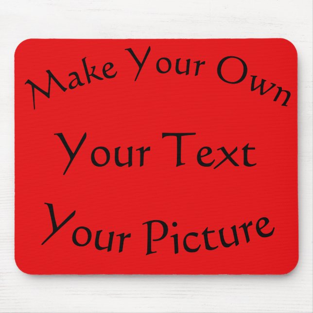 Tapis de souris personnalisable (Devant)