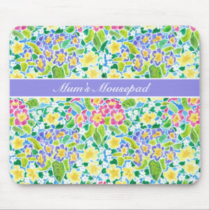 Tapis De Souris Personnalisable, Joli Printemps Primroses Mousepad