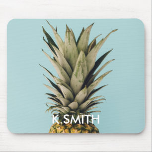 Tapis De Souris
Personnalisable.Monogramme. Tropical. Ananas.