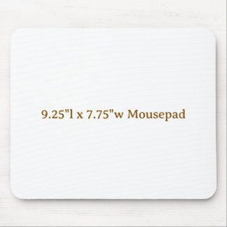 Tapis de souris personnalisé 23,5 cm x 19,7 cm