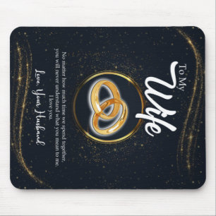 Tapis De Souris Personnalisé À Ma Femme   Cadeaux Pour Valentine