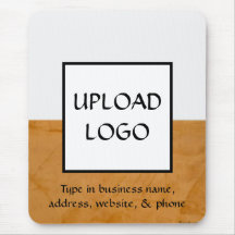Tapis de souris personnalisé avec logo d'agent imm
