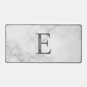 Tapis de souris personnalisé avec monogramme et no