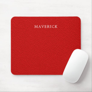 Tapis de souris personnalisé avec nom en look feut