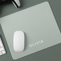 Tapis de souris personnalisé couleur frêne vert