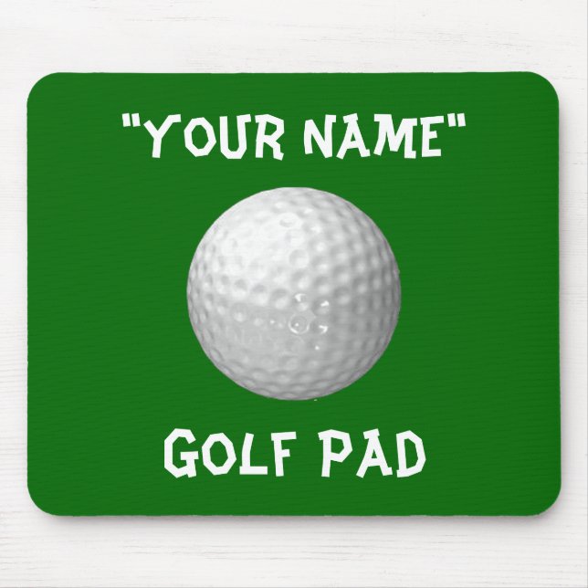 Tapis de souris personnalisé de golf (Devant)