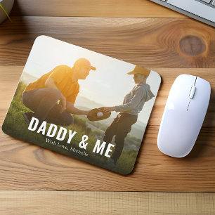 Tapis De Souris Personnalisé de Modern Family Daddy et moi