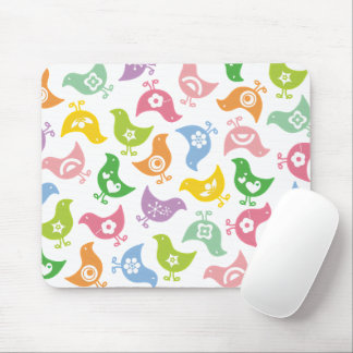 Tapis de souris personnalisé motif amusant Poulets