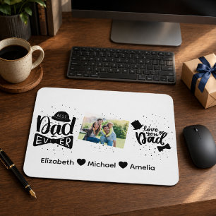 Tapis de souris personnalisé pour la fête des père