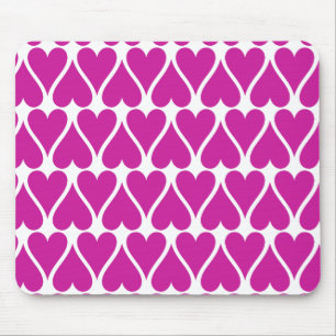 Tapis De Souris Personnaliser Coeurs roses