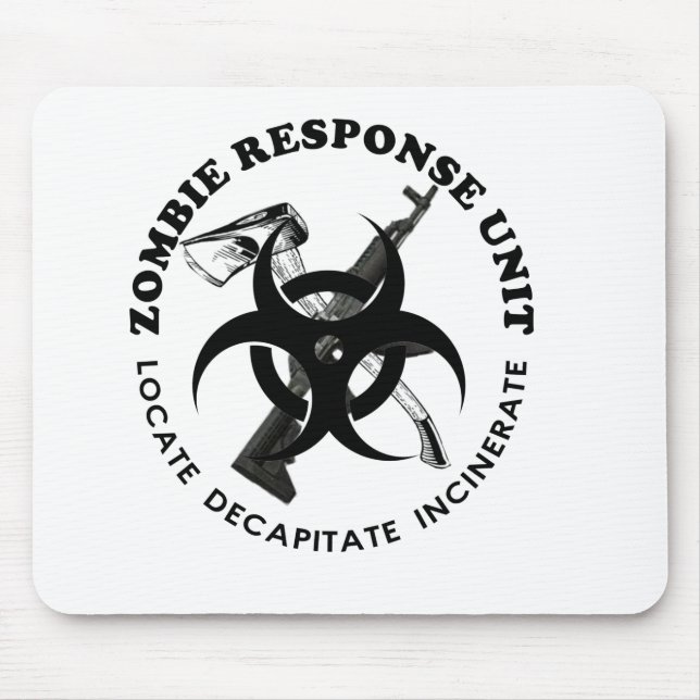 Tapis De Souris Personnaliser de cadeaux d'équipe de réponse de (Devant)