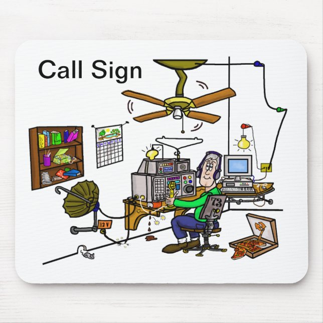 Tapis De Souris Personnaliser drôle de Mousepad de caverne de (Devant)