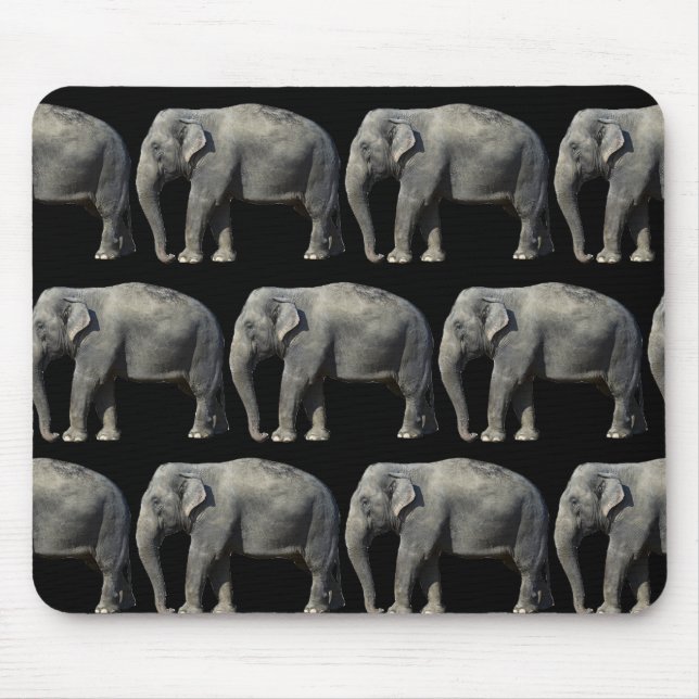 Tapis De Souris Personnaliser Eléphant (Devant)