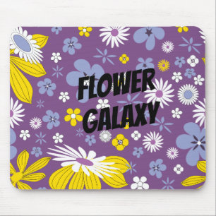 Tapis De Souris Personnaliser Fleur GalaxY
