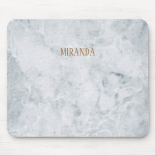 Tapis De Souris Personnaliser le marbre avec le nom