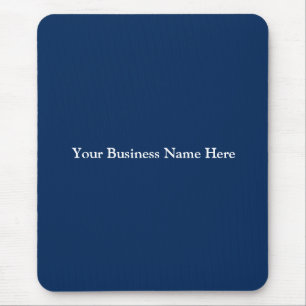 Tapis De Souris Personnaliser Marine Blue White Business