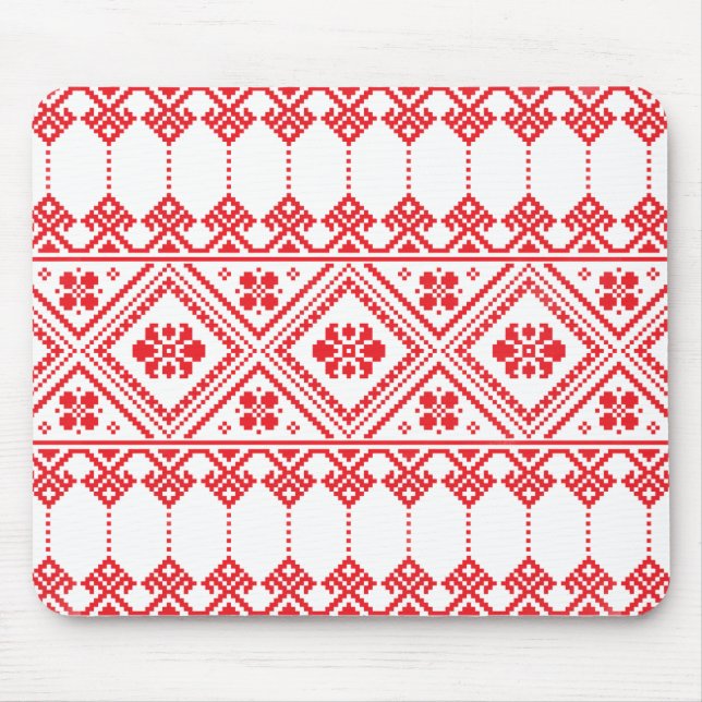 Tapis De Souris Personnaliser Ukraine Design national (Devant)