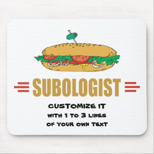 Tapis De Souris Personnalisez les sous sandwichs