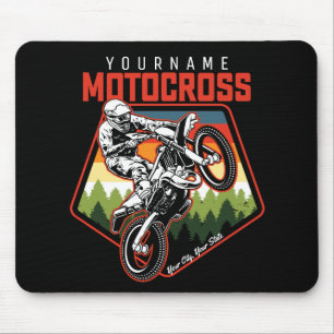 Tapis De Souris Personnalized Motocross