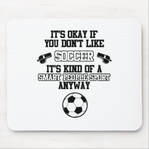 Tapis De Souris Personnes Intelligentes de Football Sport Footbyll