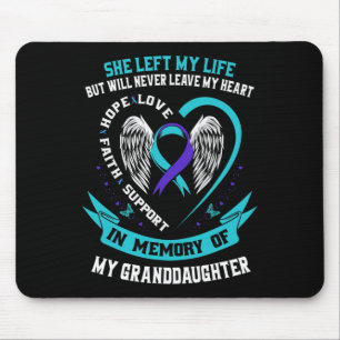 Tapis De Souris Perte En Mémoire De Mon Grand-Fille Suicide