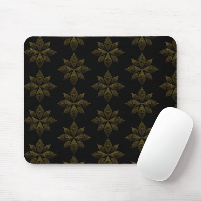 Tapis De Souris pétale de fleur d'or (Avec souris)