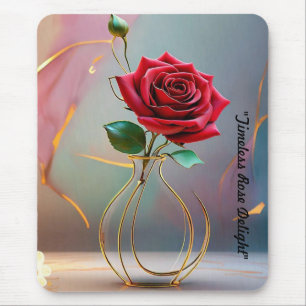 Tapis De Souris "Pétale d'or"
