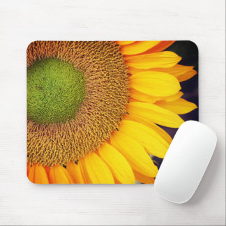 Tapis De Souris Pétales de fleurs de tournesol