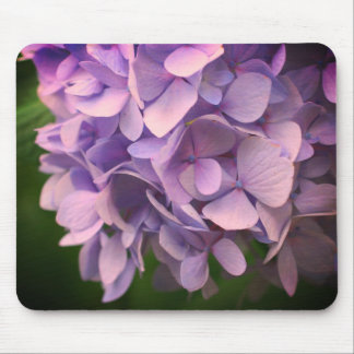Tapis De Souris Pétales de fleurs d'Hydrangée douce